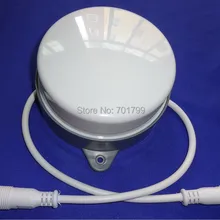 WS2821A светодиодный модуль пикселей, 120 мм Диаметр молочного покрытия, DC24V вход, 24 шт 5050 RGB SMD светодиодный внутри