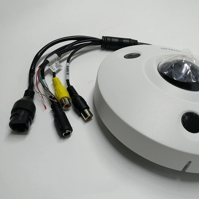  Dahua 12MP IP Camera Fisheye Camera IPC-EBW81230 H.265 support POE IR10m waterproof IP67 mini camer