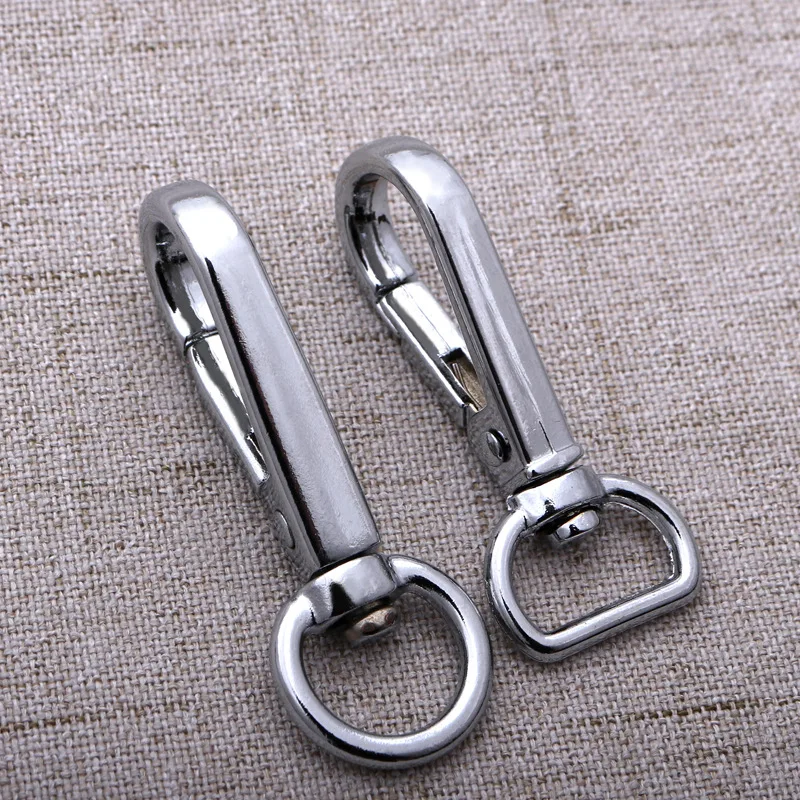 1 Set Metal Swivel Lobster Keychain Car Key Ring Keyring Clasp Clip Trigger  Buckle Snap Hook With Split Ring 4 Color 2 Style - Buckles & Hooks -  AliExpress