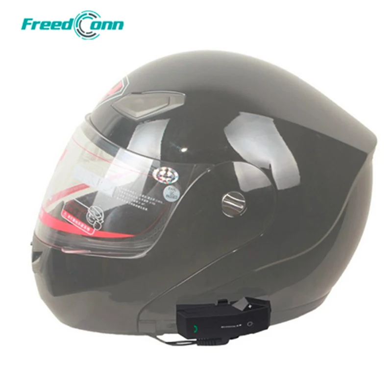 Беспроводные Bluetooth наушники FreedConn для мотоциклетного шлема гарнитура 1000 м GPS NFC MP3