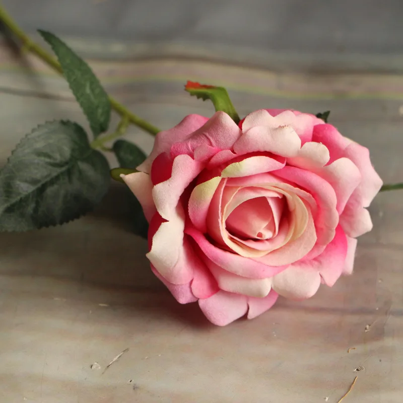 Miiсезонные цветы на День святого Валентина, 1 шт., свежие искусственные розы, искусственные цветы пионы из шелка, Цветочный декор для свадьбы, свадьбы, дома, дня рождения