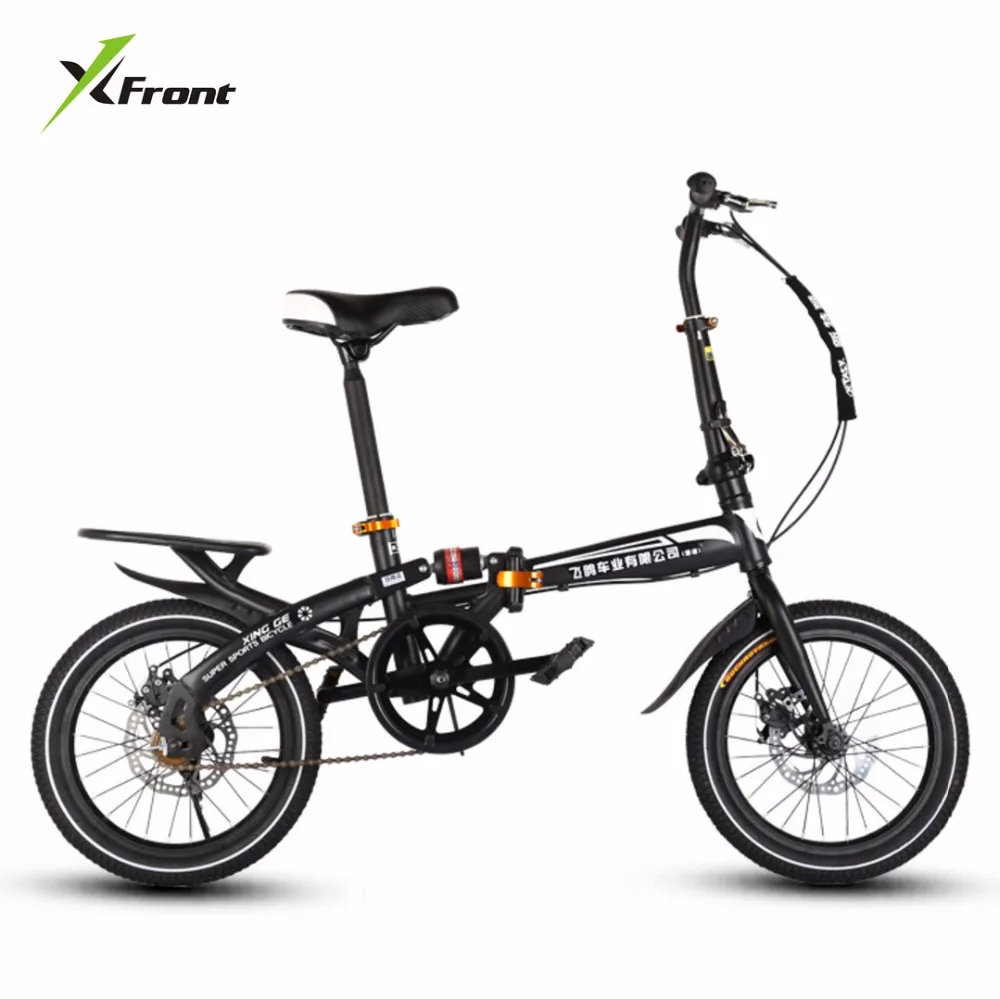 Nouvelle marque BMX vélo 14/16 pouces roue frein à disque pliant Bicicleta enfants dame vélo