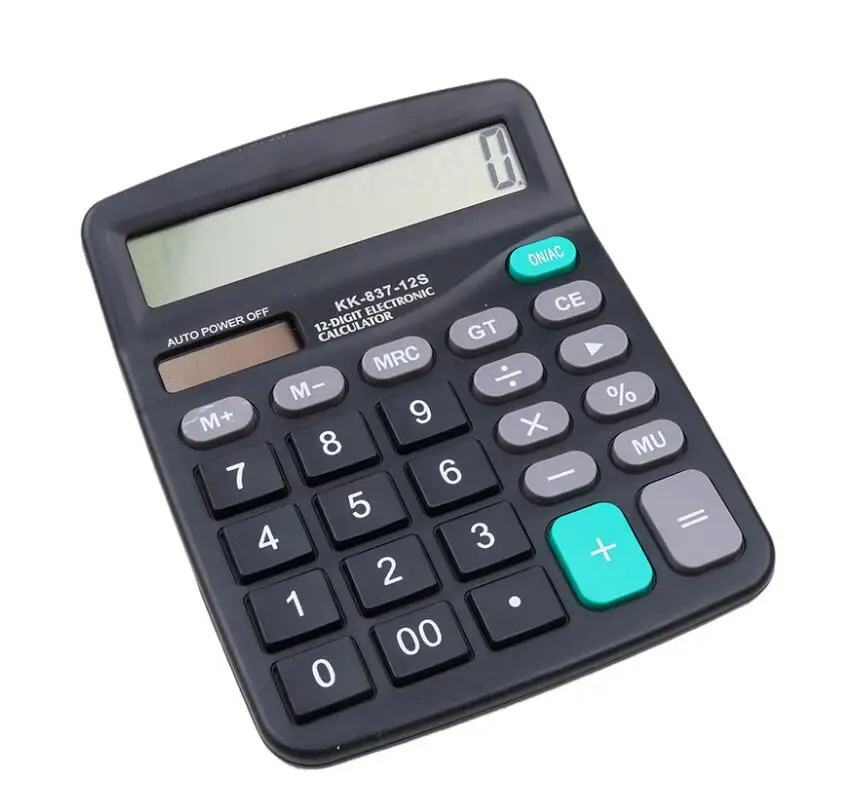 

Highever Office Commercial Calculator solar Battery Powered Big sales General Purpose calculator for Office Working