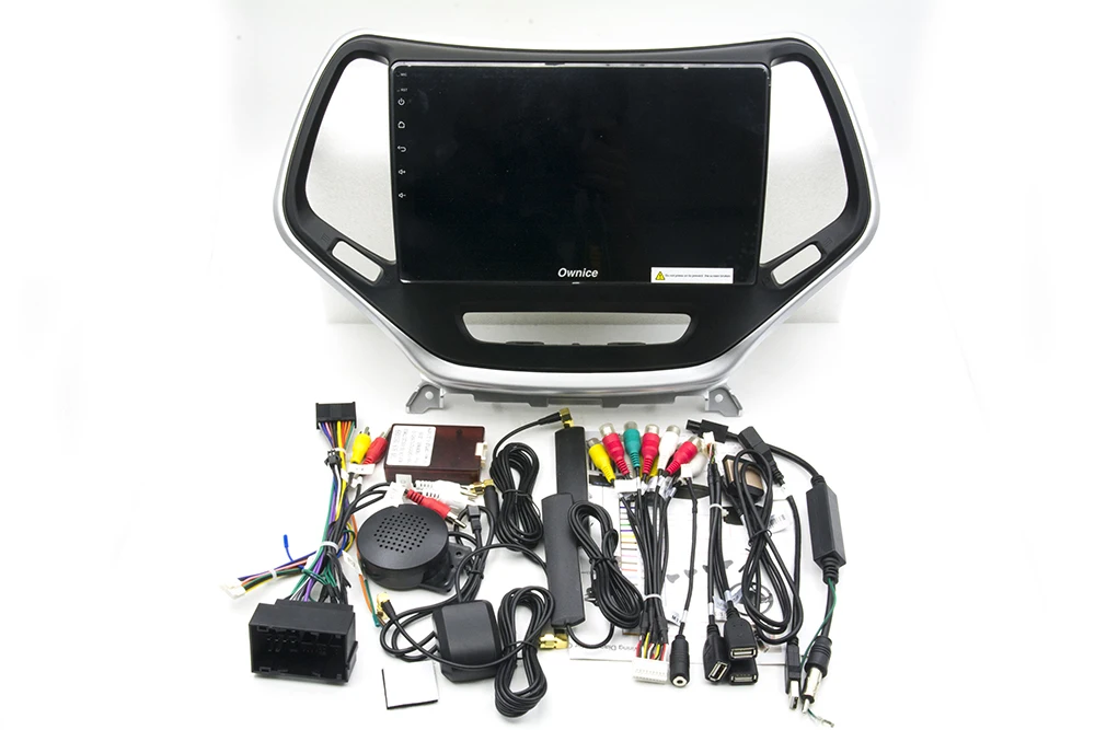 Clearance 10.1" IPS Android 9.0 8Core 4GB+32GB Car DVD Player for Jeep Cherokee 2014 2015 2016 2017 2018 2019 GPS Radio Stereo DSP CarPlay 6