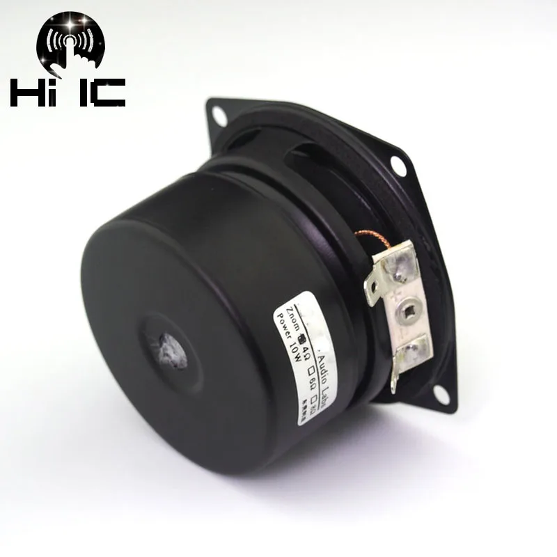 2шт 2 5 дюйма 4 Ом 8Ohm10W полный диапазон HiFi аудио динамик s полночастотный громкий