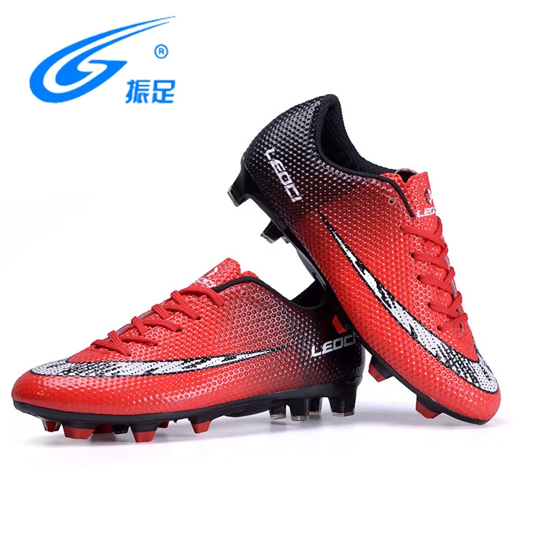 

ZHENZU New Football Boots Cleats Soccer Shoes Men Kids Boys Chuteiras Botas De Futbol Scarpe Da Calcio Chaussure Foot Chuteiras