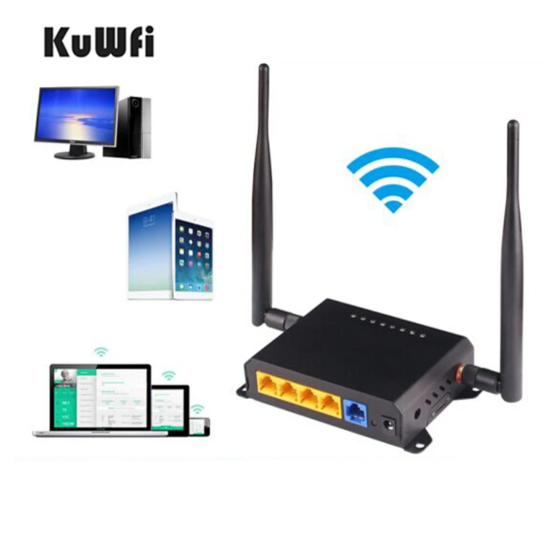 Prix OpenWrt Anglais Firmware 2.4g Wifi Répéteur 300 Mbps Haute Puissance À Travers la Paroi Sans Fil Routeur Signal Wifi Forte avec 5dBi antenne