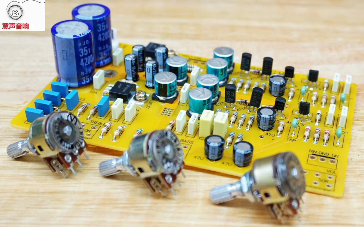 DIY Fully Separation HIFI Tone Preamp Kit Base On UK NAD