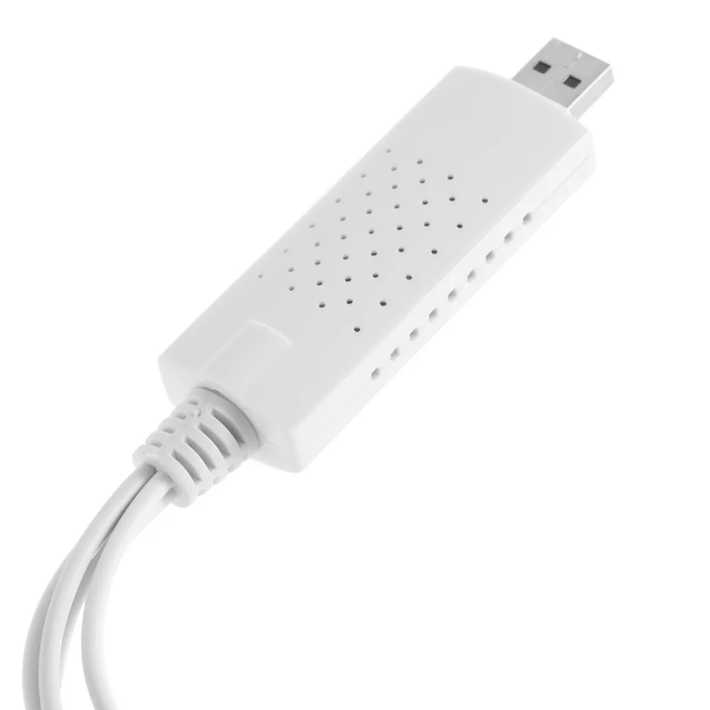  2017  Free Drive USB Video Capture Card 2.0 Adapter with Audio TV DVD VHS Audio AV Adapter Computer - 32785132658