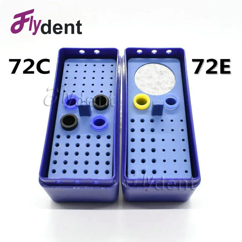 歯科器具　バーポイントセット 72穴の歯科用機器,オートクレーブ用の歯科用キット,ダイヤモンドバー