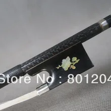 1 шт. крепкий клетчатый углеродный волоконный скрипки Лук 4/4, медь монтируется