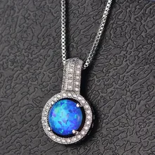 

SICCSAEE Jewelry Pendant Necklace Pendant Fashion Jewelry Round Shape Necklaces & Pendants For Elegant Women