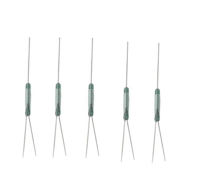 Best Price 10 pcs Reed Switch 3 pin Magnetic Switch Normally Open and Normally Closed Conversion 2.5X14MM Best Price 10 pcs Reed Switch 3 pin Magnetic Switch Normally Open and Normally Closed Conversion 2.5X14MM