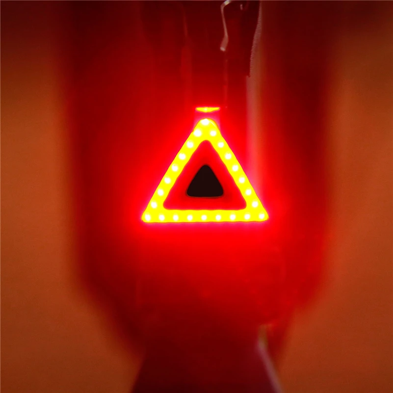 WEST BIKING велосипедный фонарь задний фонарь для велосипеда задний фонарь Водонепроницаемый USB Перезаряжаемый светодиодный Предупреждение велосипеда