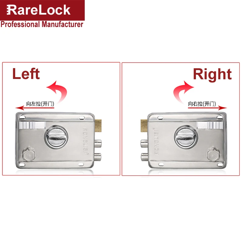 LHX MMS413 левый или правый открывающийся интерьерный дверной замок с ключами для офиса дома безопасности оборудования a