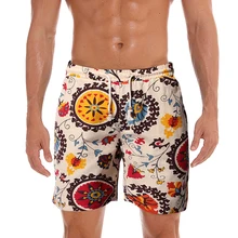 Летние мужские шорты для плаванья Siwmwear быстросохнущие пляжные обшитые мужские шорты для плавания шорты для серфинга Sunga Masculina