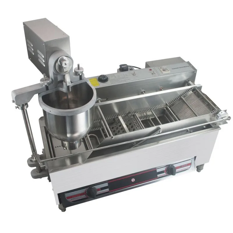 Automatic gas donut machine, donut making machine, gas donut maker with