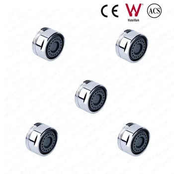 

Bathroom Water Save Faucet Aerator Spray Stream 3Liter/Min 5pcs per lot Made of Brass Chrome Finish Tap Water Aerator M24 Male