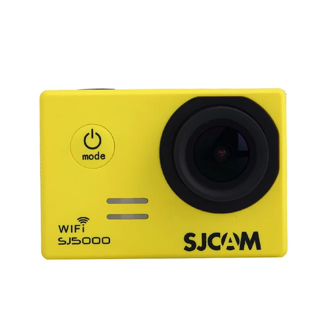 SJCAM SJ5000 WI-FI действие Камера WI-FI 2,0 ЖК-дисплей NTK96660 30 м Водонепроницаемый Камера 1080 P Ultra HD Спорт Камера - Цвет: Цвет: желтый