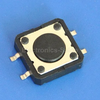 

( 20 pcs/lot ) 12 x 12 x 4.3mm SMD Tactile Button Switch, Momentary.