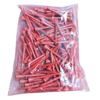 

100Pcs/Set Wooden Golf Tees Wood Long Tee 70mm Length Golf Accessories YA88