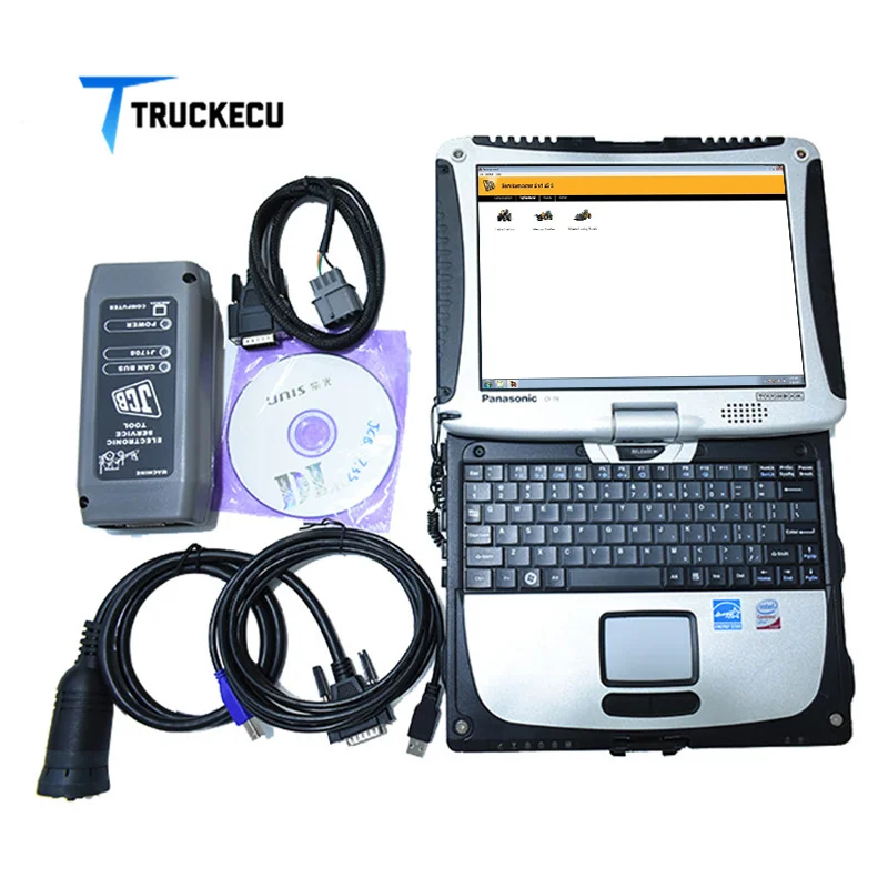 

CF19/CF52 laptop+jcb diagnostic scanner tool JCB Service Master JCB Electronic Service tool full set