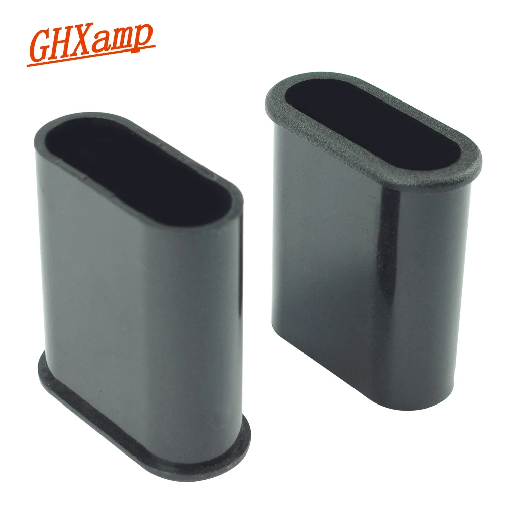 GHXAMP 37 мм* 16 мм овальная направляющая трубка спикер фазовая трубка подходит для 2,5-4 дюймовых динамиков s ABS пластик 2 шт