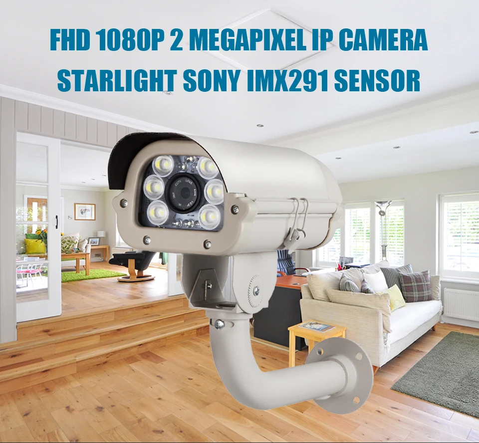 Besder Star светильник IP камера 1080P 1/2. 8 ''SONY IMX291 сенсорный белый светильник высокоэффективный светодиодный цветной светильник для наружного парковки