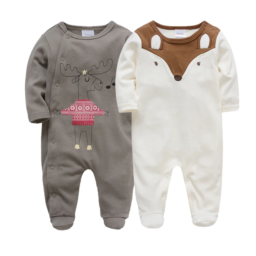 

2019 Newborn Baby Romper Baby Clothing 0 3 6 9 12 months bebes Jumpsuit Baby Boys Rompers Baby roupa de bebes Pajamas