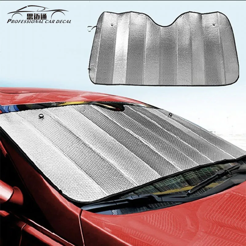 

car windshield visor cover sun block sunshade auto summer decal sunshade film 130*60cm Sun Shield Visor for ford vw kia lada