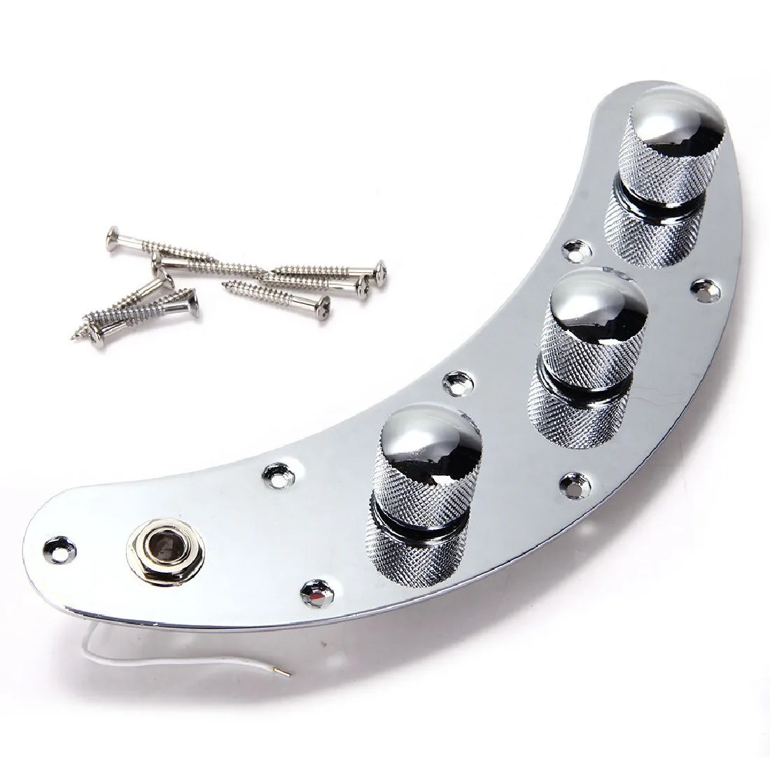 2018 New Brand Chrome Plated silver Pre Wired Loaded Control Plate For