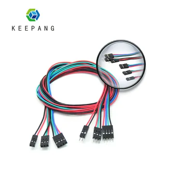 

5pcs 2pin 3pin 4pin Male to Female Dupont Cable 70cm 3D Printers Parts Double-Head Terminal Jumper Wire Part Dual Headed Line
