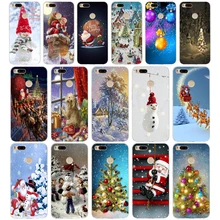 97SD новогодний Снеговик Красочный Веселый Рождество Мягкий Силиконовый ТПУ чехол для телефона для xiaomi redmi 4A 4X note 4 4x mi A1 A2 lite