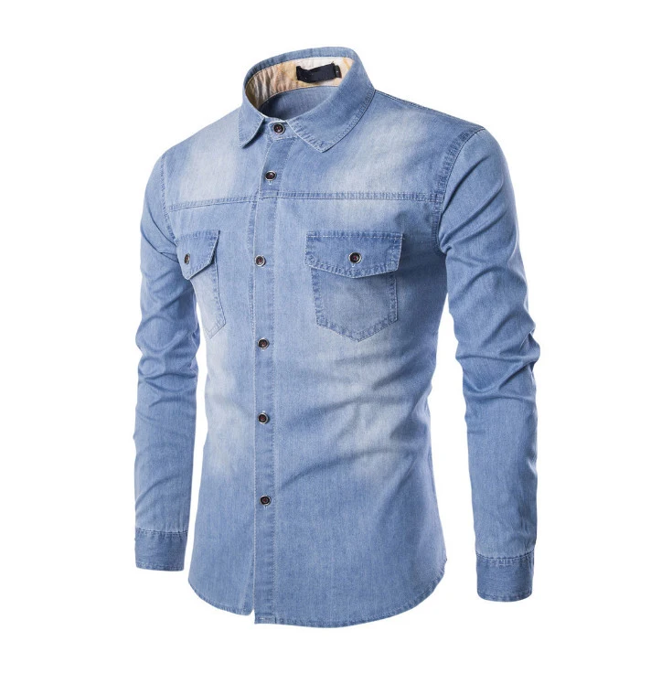 camisas con jeans hombres