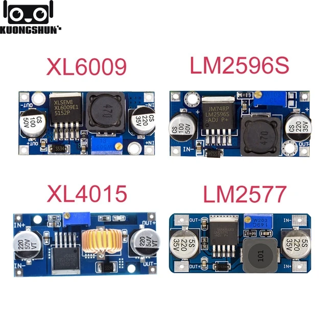

Kuongshun XL4015 E1 5A DC to DC CC CV Lithium Battery Step down Charging Board Led Power Converter Lithium Charger Module