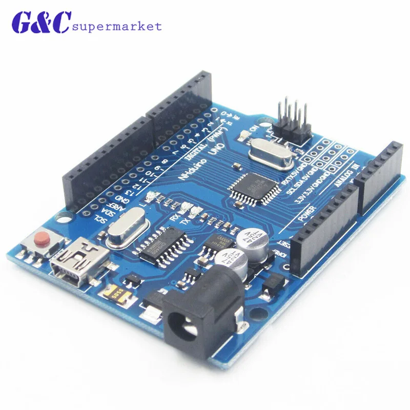 Микросхема 16 МГц Micro/mini USB для arduino UNO R3 MEGA328P|Интегральные схемы| |