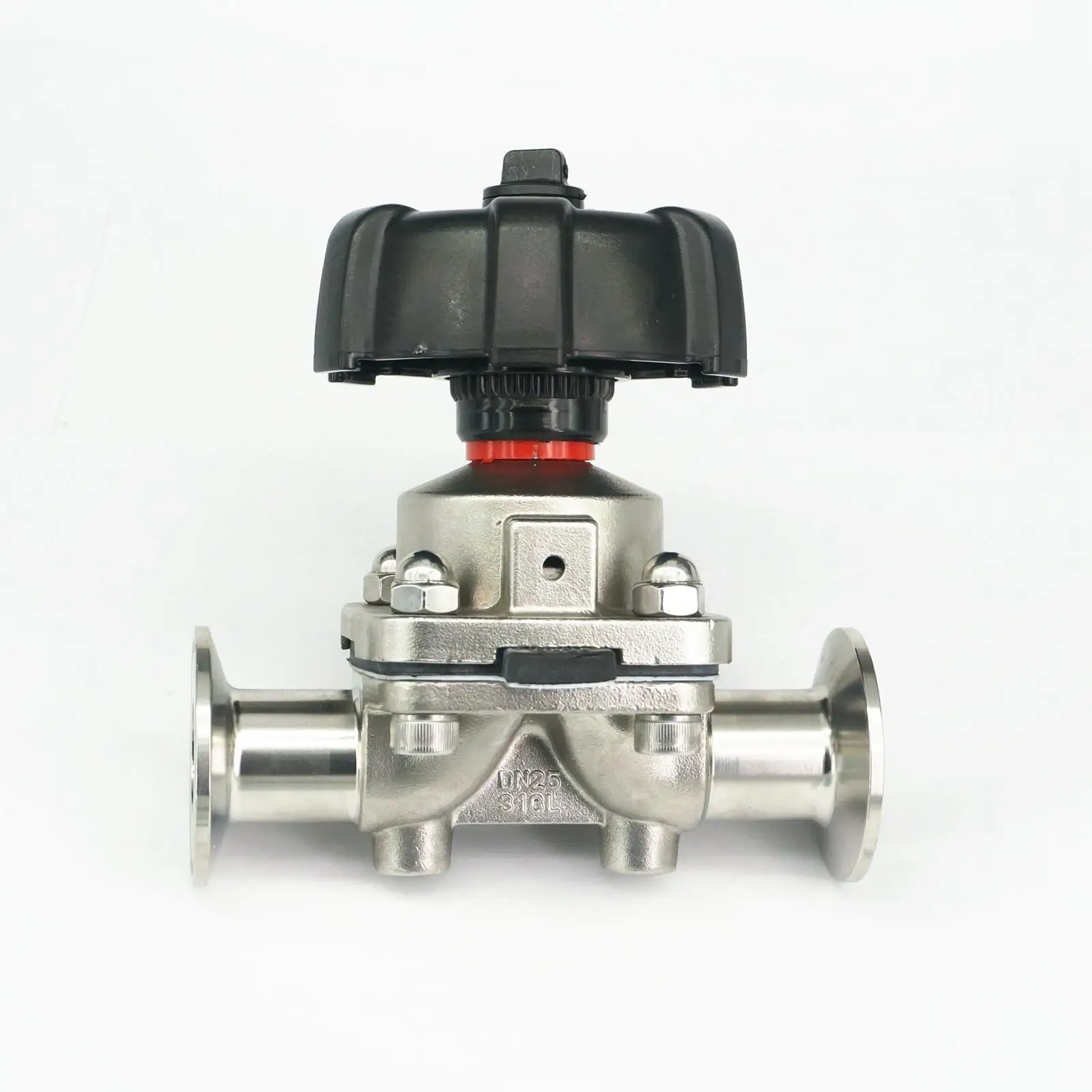 " 25 мм 316 нержавеющая сталь санитарно 1,5" Tri Clamp диафрагмы клапан пищевой промышленности 229 PSI