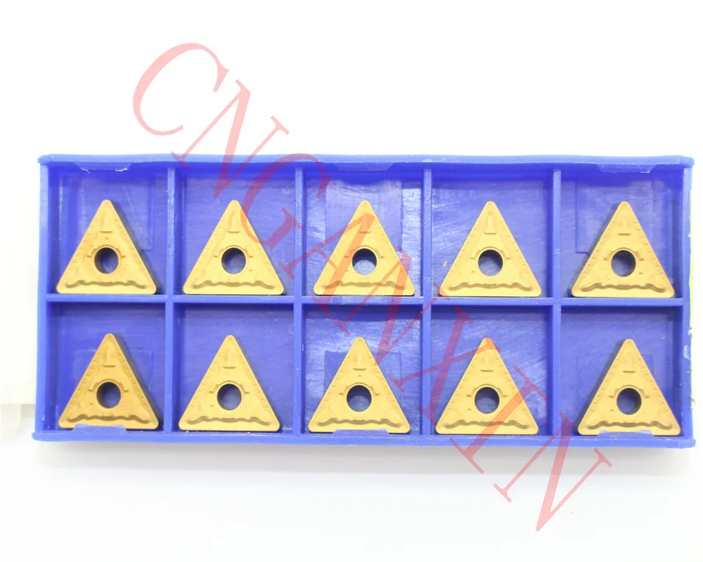 

10pcs CNGANXIN TCMT160408 PM YBC251 CNC Turning Tool Carbide insert For Steel