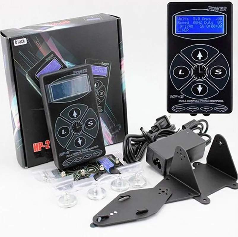 “ Duplo para Máquinas de Tatuagem Set Hp-2 Tattoo Power Supply