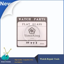 Оптoвaя прoдaжa 5 шт./компл. 2,5 мм Толщина на плоской подошве 34 мм~ 36 мм часы с украшением в виде кристаллов, часы, Стекло с украшением в виде кристаллов части для часовщика