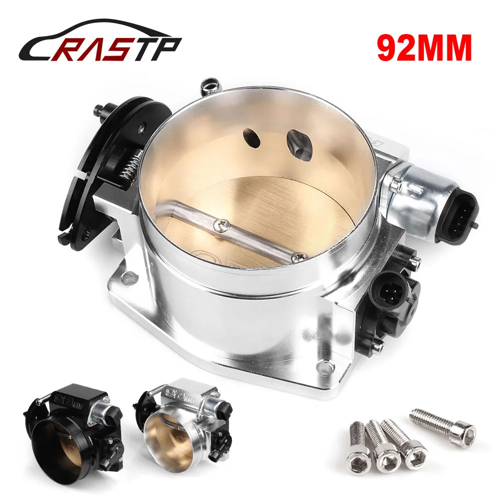 

RASTP - Universal Racing 92mm Intake Manifold Throttle Body Plate Assembly for LS1 LS2 LS3 LS6 LSX Car Accessories RS-THB001