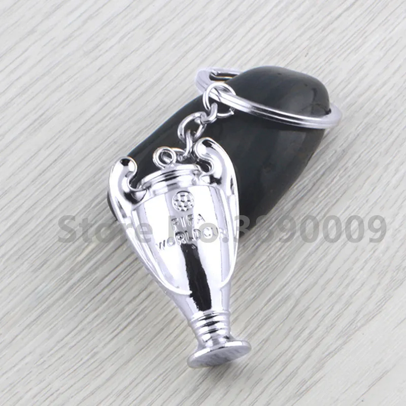 

Fashion Mini Football World Cup Cup Keychain Trophy Keychain Champion Cup Trophy Football World Cup Metal Keychain Gift
