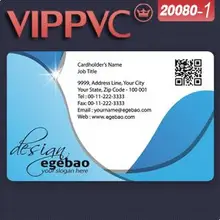 A20080-1 полный цветные визитные карточки белый пластиковый из пвх карты