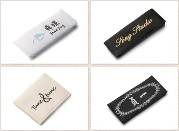 

ZeQi Free Shipping custom garment labels clothing labels printing label main label 1000pcs/lot