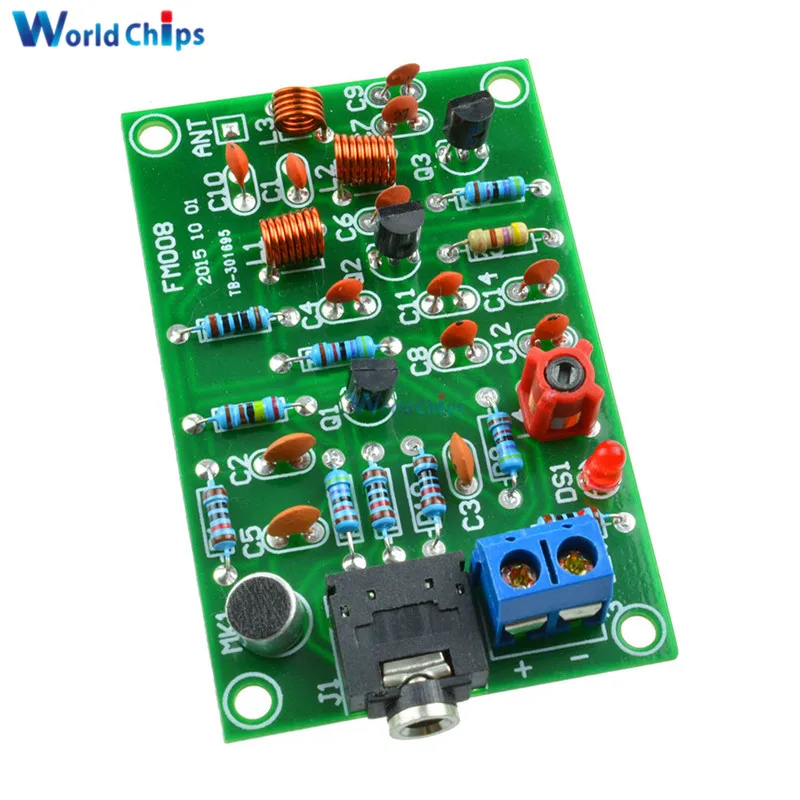 

76-110MHz FM Radio Transmitter Repeater MP3 Module Audio Wireless Transmitter Module 3-5V Wireless FM Module New Arrival