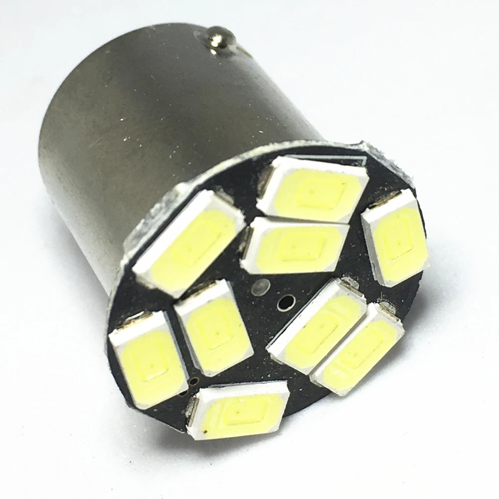 1156 9SMD P21W BA15S светодиодсветодиодный стоп сигналы фонари поворота лампы для