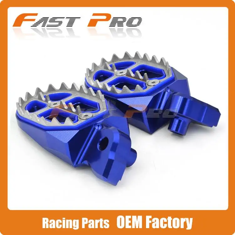 

MX Wide Foot Peg Rest Pedal For YZ YZF WRF YZ85 YZ125 YZ250 TZ250F YZ450F TZ426F WR250F WR426F WR450F WR400F Motocross Enduro SM