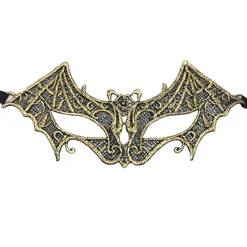 

1PCS Golden Women Sexy Lace Eye Mask Party Masks for Masquerade Halloween Venetian Costumes Carnival Mask for Anonymous Mardi