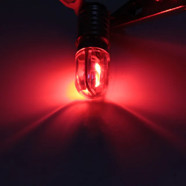6V 10 Stück 10mm LED T4W Ba9s XENON Rot 6 V Innenbeleuchtung für Oldtimer
