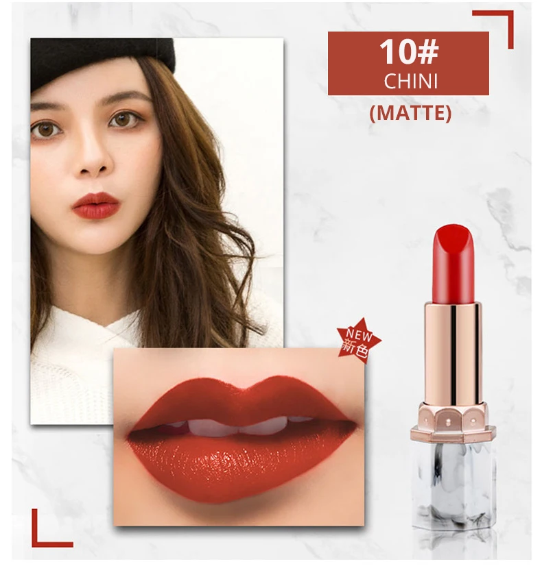 12 color marble Moisturizing matte lipstick (14)